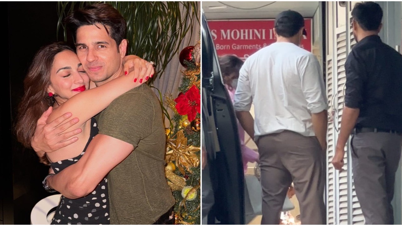 Sidharth Malhotra proves chivalry isn't dead as he gets papped with pregnant wife Kiara Advani outside hospital: WATCH
