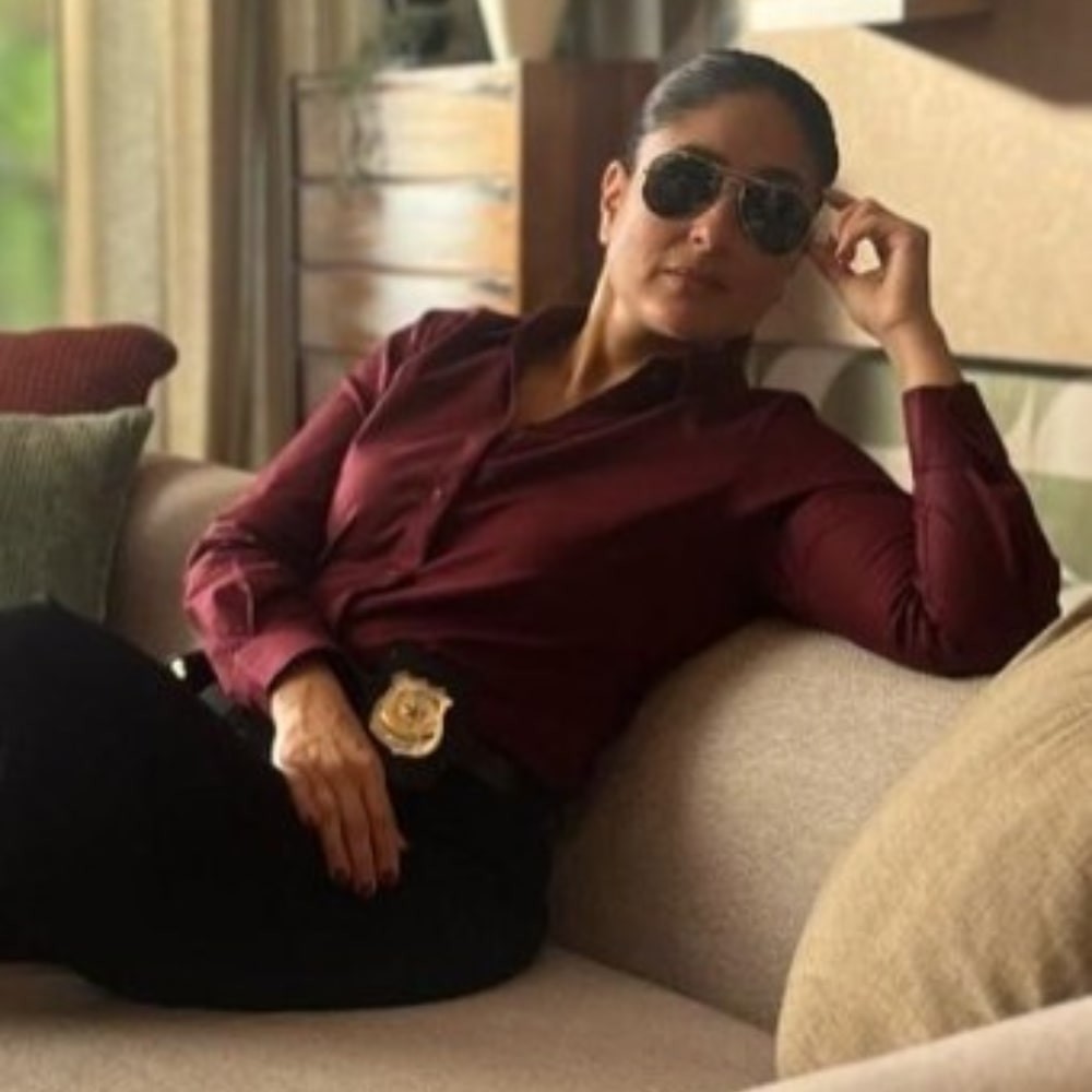 Cop Kareena Kapoor finds her husband Saif Ali Khan guilty of a crime he didn’t know he committed; see PICS