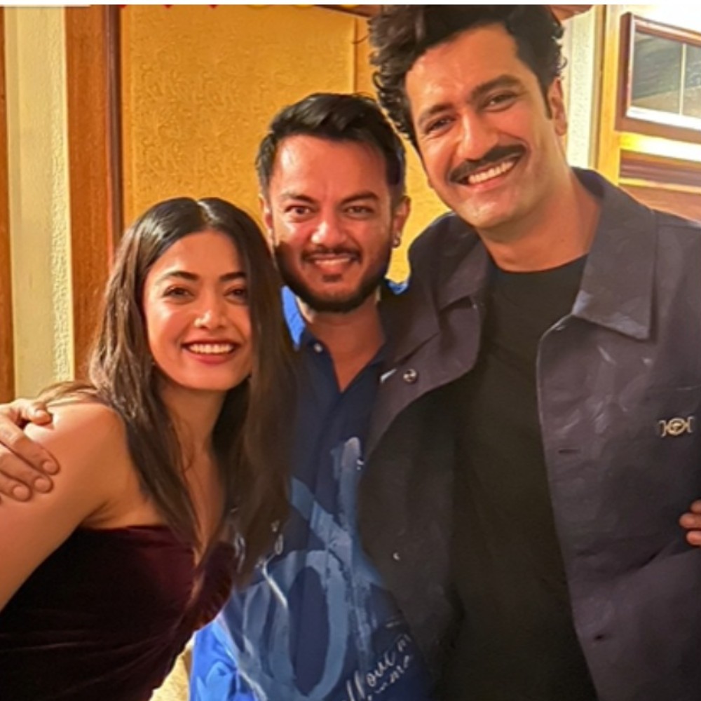 INSIDE Maddock’s celebration: Vicky Kaushal reunites with Chhaava co-star Rashmika Mandanna; Veer Pahariya, Ibrahim Ali Khan, Karan Johar pose together