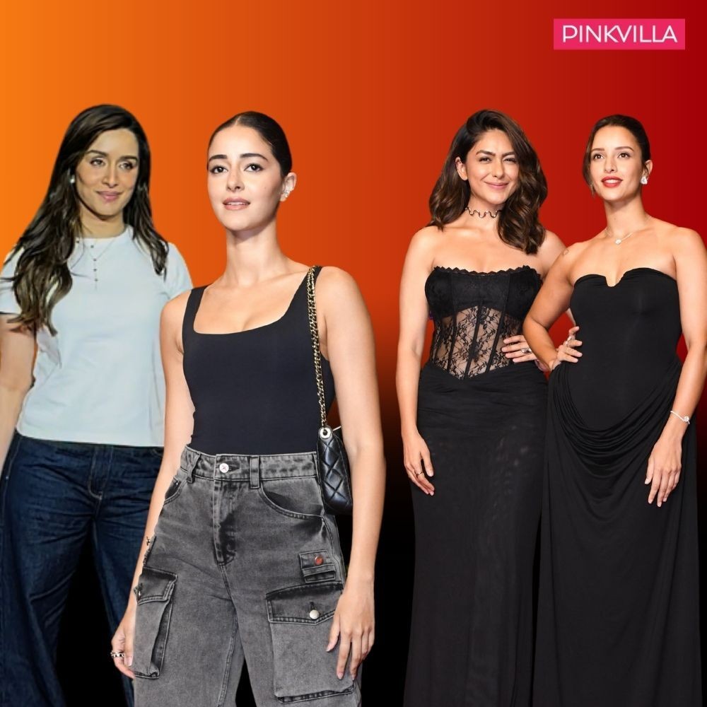 Shraddha Kapoor, Ananya Panday opt jeans over fancy outfits for red carpet party, whereas Mrunal Thakur, Triptii Dimri stun in black gowns