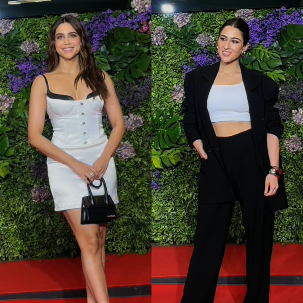 Sara Ali Khan in power suit, Sharvari in sleek dress: Divas serve a masterclass in contrasting red carpet style