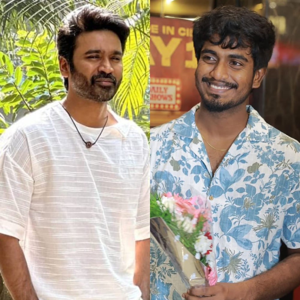 Dhanush meets Tourist Family director Abishan Jeevinth, shares his thoughts after film's success