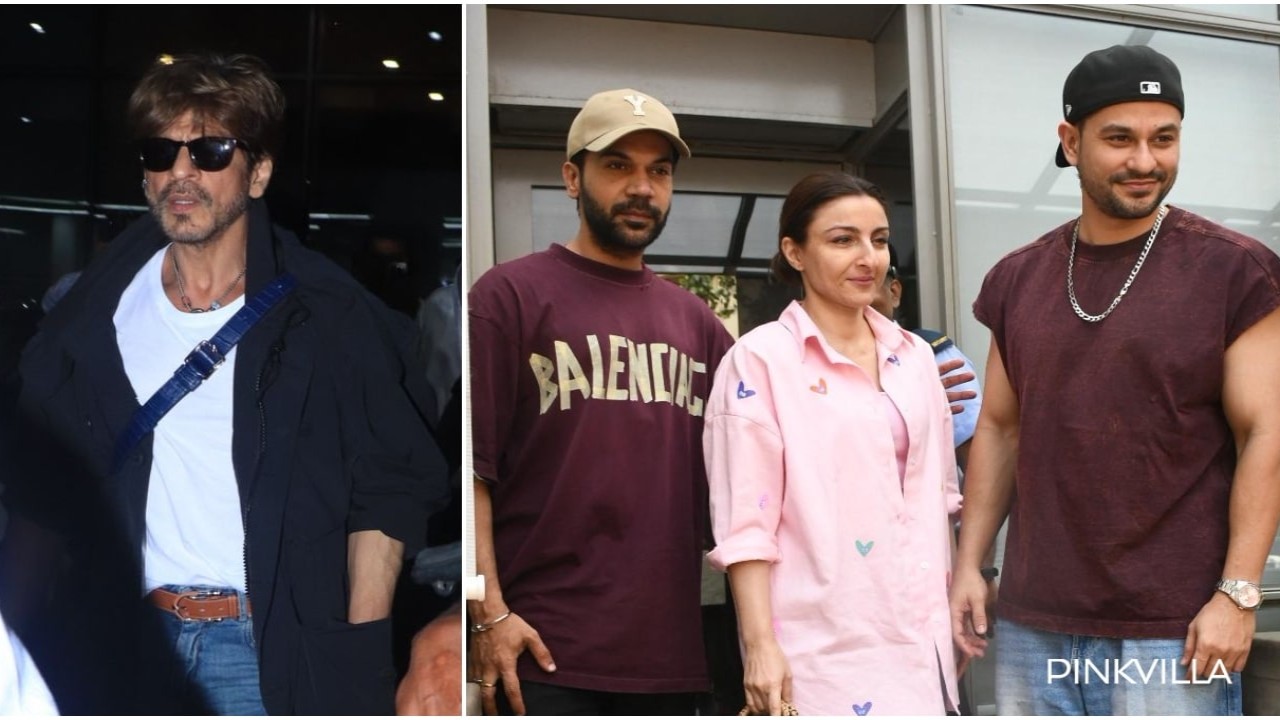 PC: Viral Bhayani 5 Celeb PHOTO Spottings: Shah Rukh Khan returns from MET Gala 2025; Soha Ali Khan-Kunal Kemmu on an outing with Rajkummar Rao