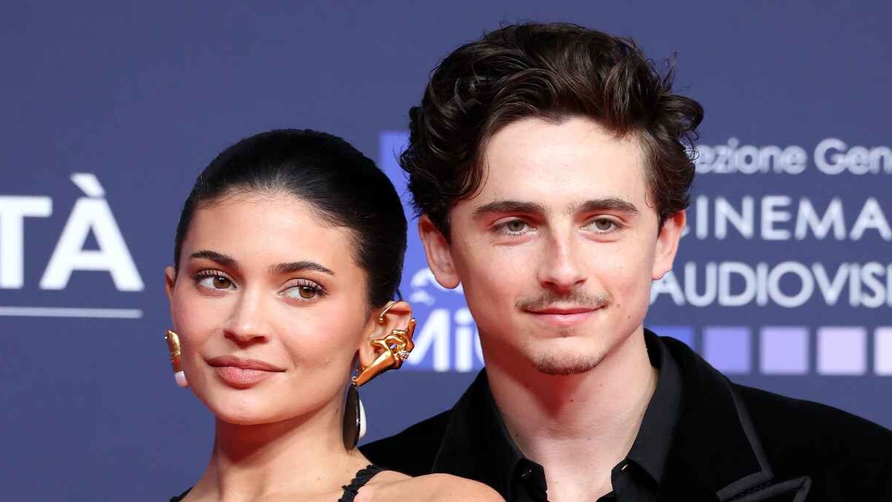 Kylie Jenner and Timothee Chalamet via Getty Images Getty Images