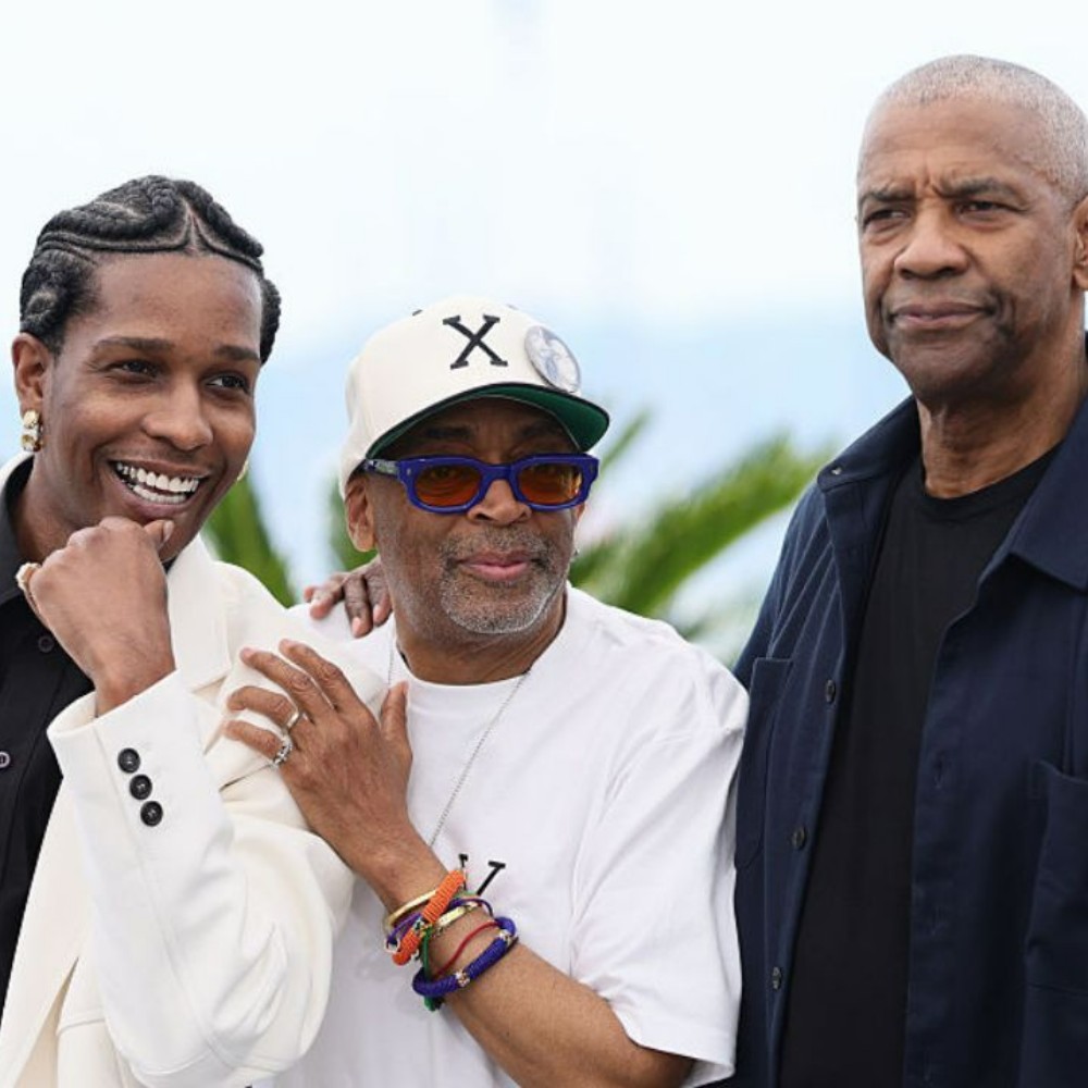 ASAP Rocky and Denzel Washington Arrive at 2025 Cannes Film Festival Photocall for Spike Lee's Highest 2 Lowest: PICS