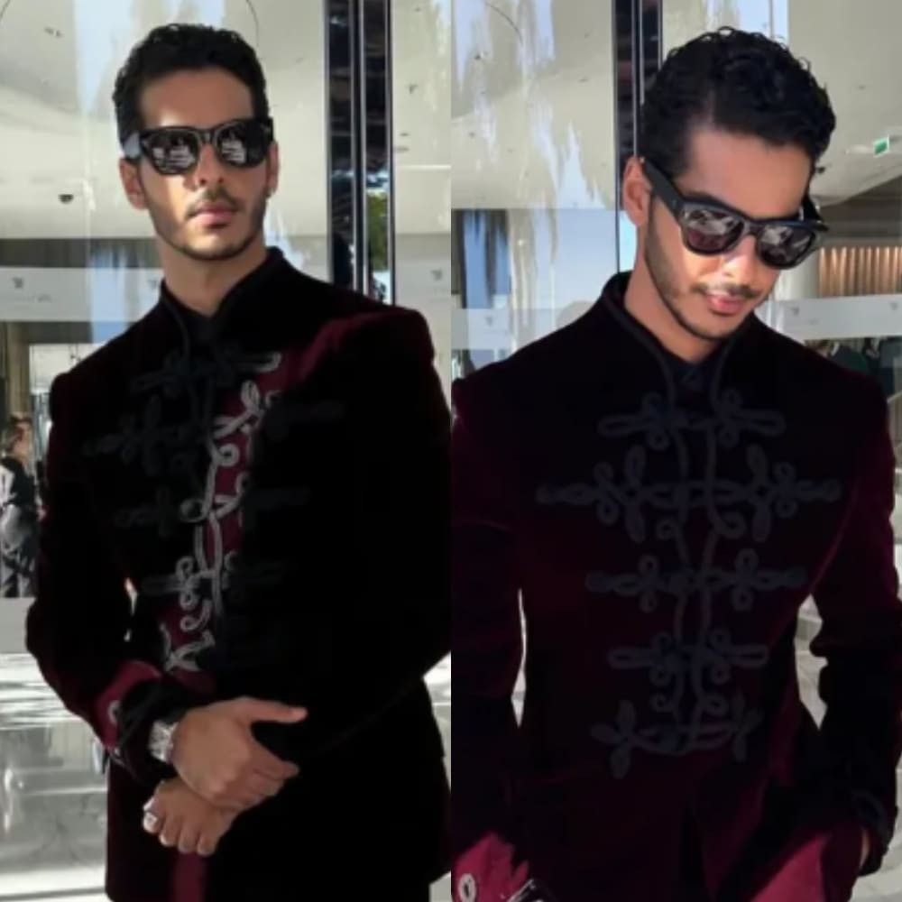 Cannes Film Festival 2025: Ishaan Khatter brings THE ROYALS energy to red carpet in Gaurav Gupta’s velvet suit