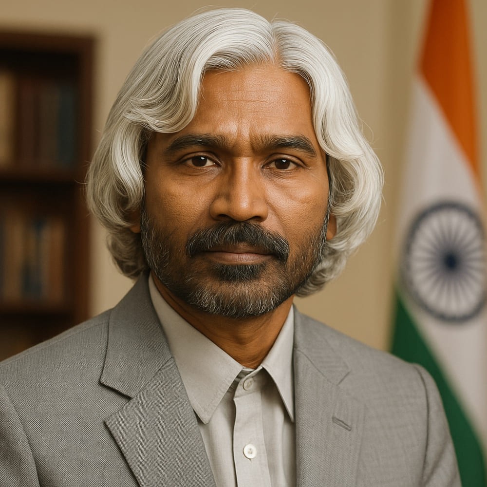 AI reimagines Dhanush as former President of India Dr APJ Abdul Kalam for Om Raut’s next film