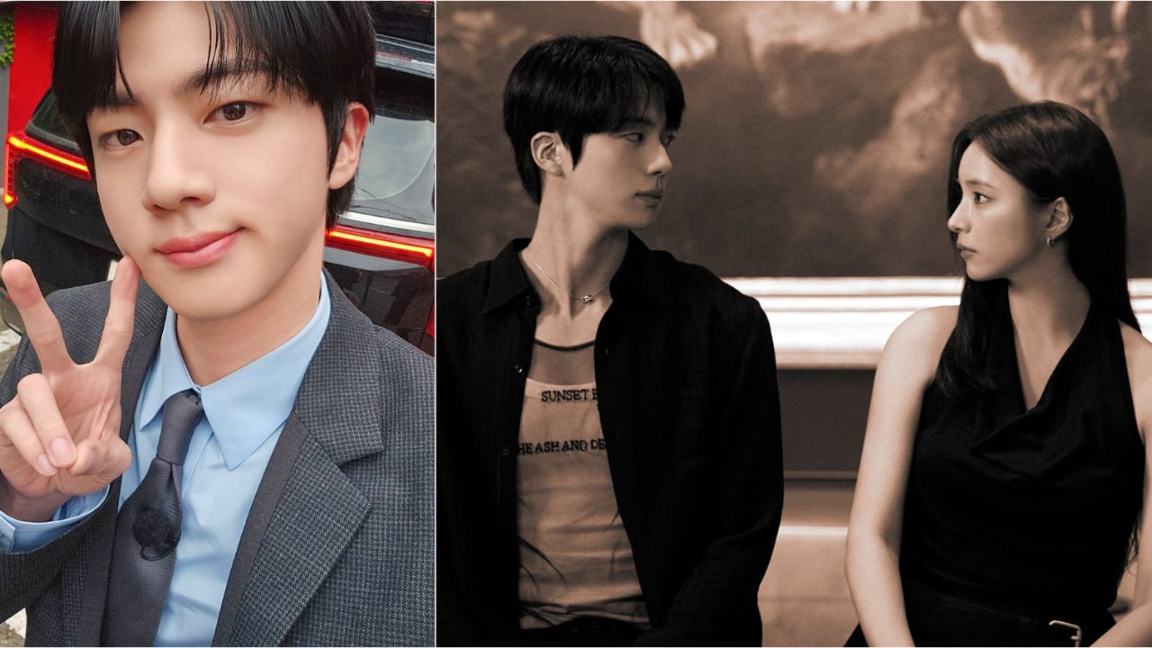 Jin, Shin Se Kyung: Courtesy of BTS twitter Jin, Shin Se Kyung: Courtesy of BTS twitter