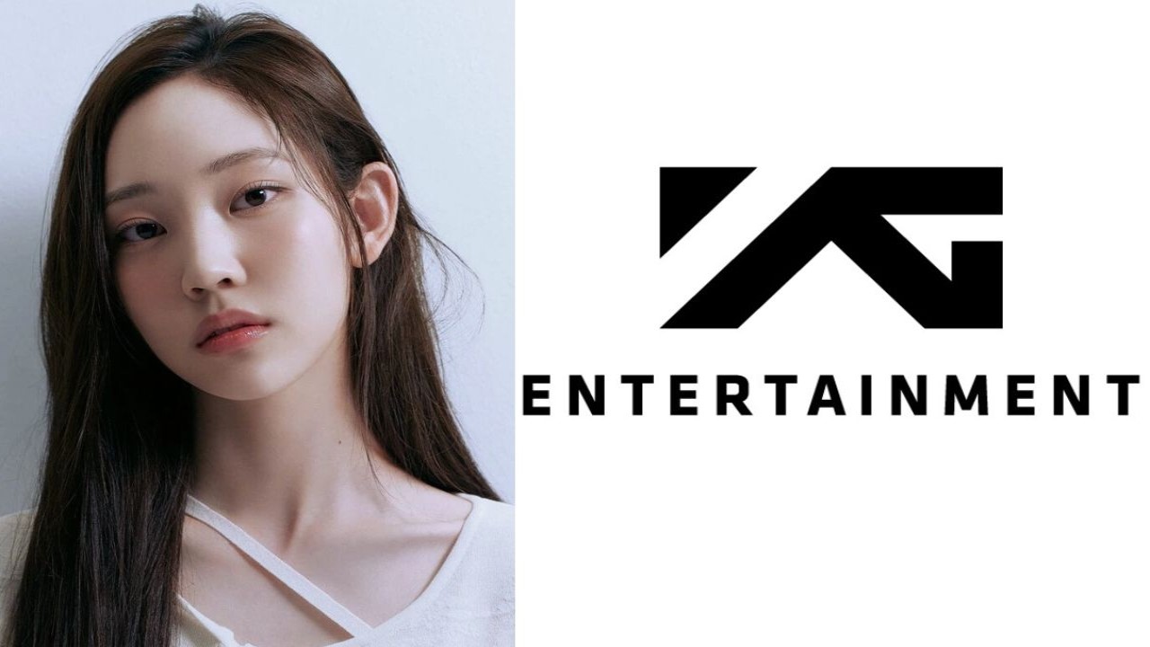 Youngseo, YG Entertainment logo: courtesy of JTBC, YG Entertainment Youngseo, YG Entertainment logo: courtesy of JTBC, YG Entertainment