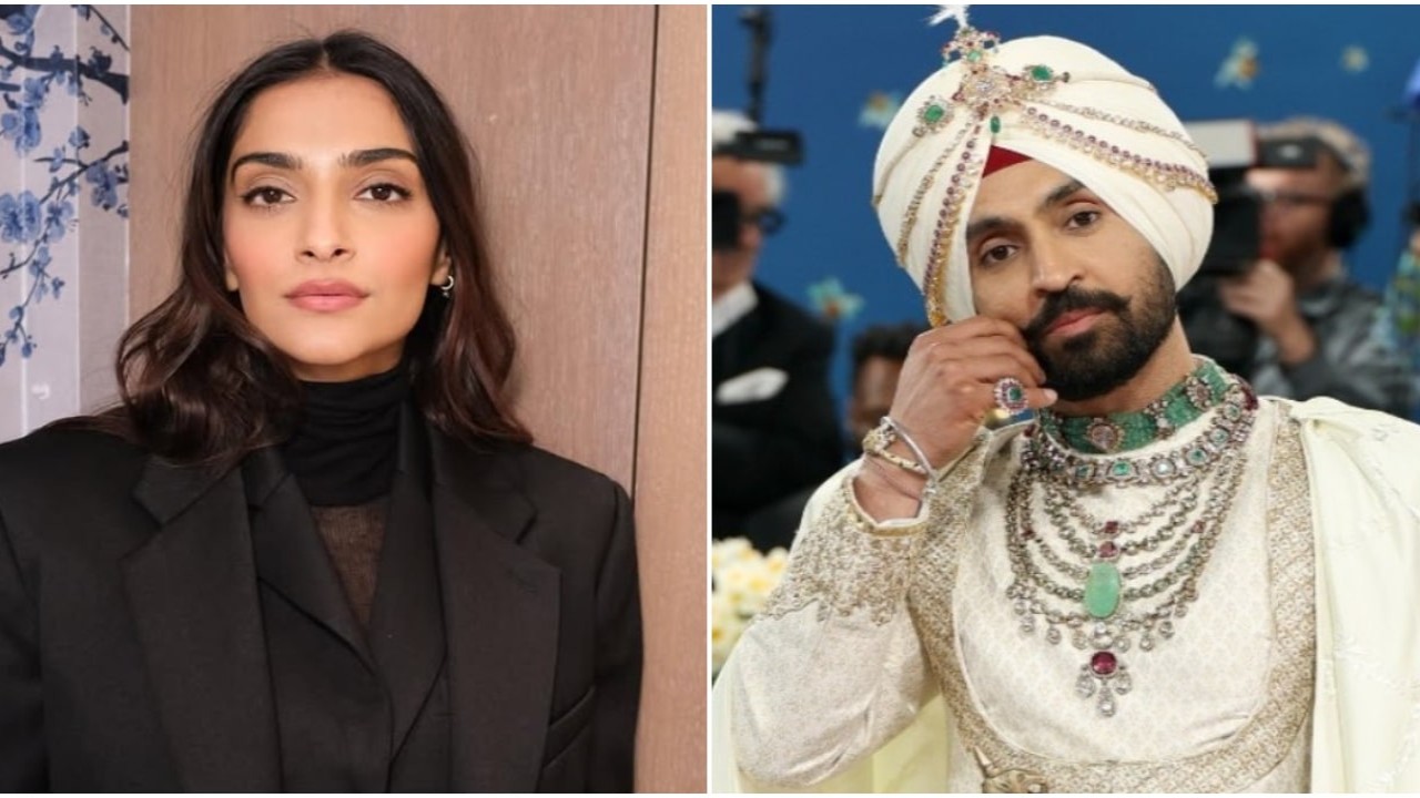PC: Sonam Kapoor on Instagram, Getty Images Sonam Kapoor shares the same emotions as all of us upon seeing Diljit Dosanjh’s MET Gala 2025 look; check out