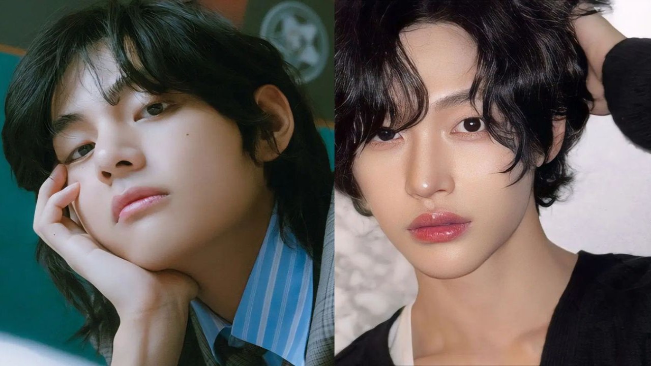 V, Wonbin: courtesy of BTS' Weverse, RIIZE’s Instagram V, Wonbin: courtesy of BTS' Weverse, RIIZE’s Instagram