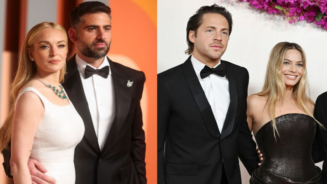 Lindsay Lohan-Bader Shammas and Margot Robbie-Tom Ackerley (Getty Images) Lindsay Lohan-Bader Shammas and Margot Robbie-Tom Ackerley (Getty Images)