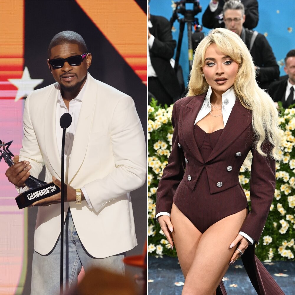 Usher Says Sorry to Sabrina Carpenter’s Dad After He Calls Viral Met Gala Cherry Moment 'Weird'