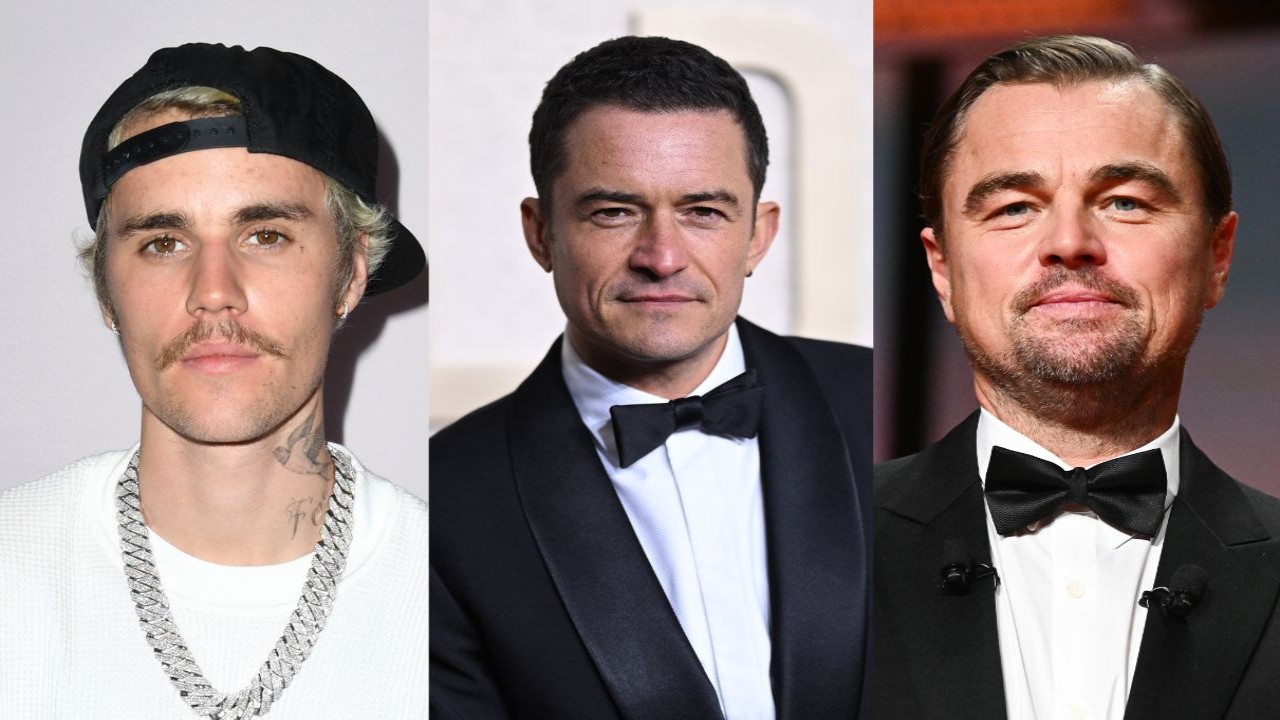 Justin Bieber and Orlando Bloom and Leonardo DiCaprio (via Getty Images) (Image Courtesy: Getty Images)