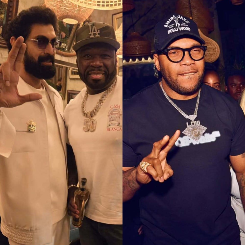 In PICS: Rana Daggubati parties with American rappers Flo Rida and 50 Cent during Miami trip 