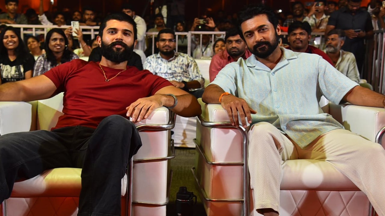 Suriya46: Is Vijay Deverakonda collaborating with Suriya for Venky Atluri’s next? (PC: Sithara Entertainments X) Sithara Entertainments X