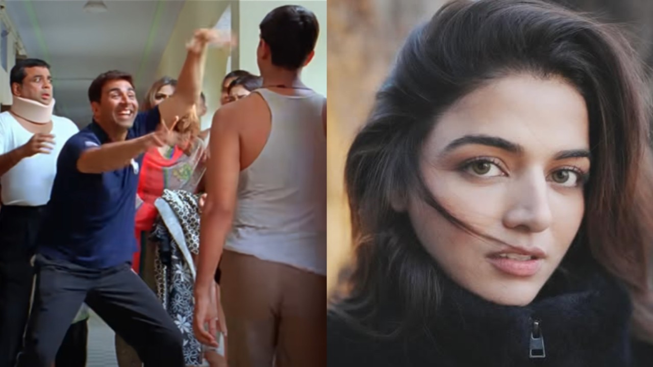 Pic Courtesy: Shemaroo Comedy YouTube, Wamiqa Gabbi Instagram EXCLUSIVE: Akshay Kumar's Bhooth Bangla co-star Wamiqa Gabbi reacts to his iconic 'Behen Dar Gayi' dialogue; Don't miss