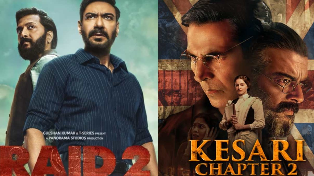 Picture courtesy: Ajay Devgn/Instagram; Akshay Kumar/Instagram Raid 2 vs Kesari 2 Box Office Comparison: Here's how Ajay Devgn and Akshay Kumar's movies performed on 2nd Monday