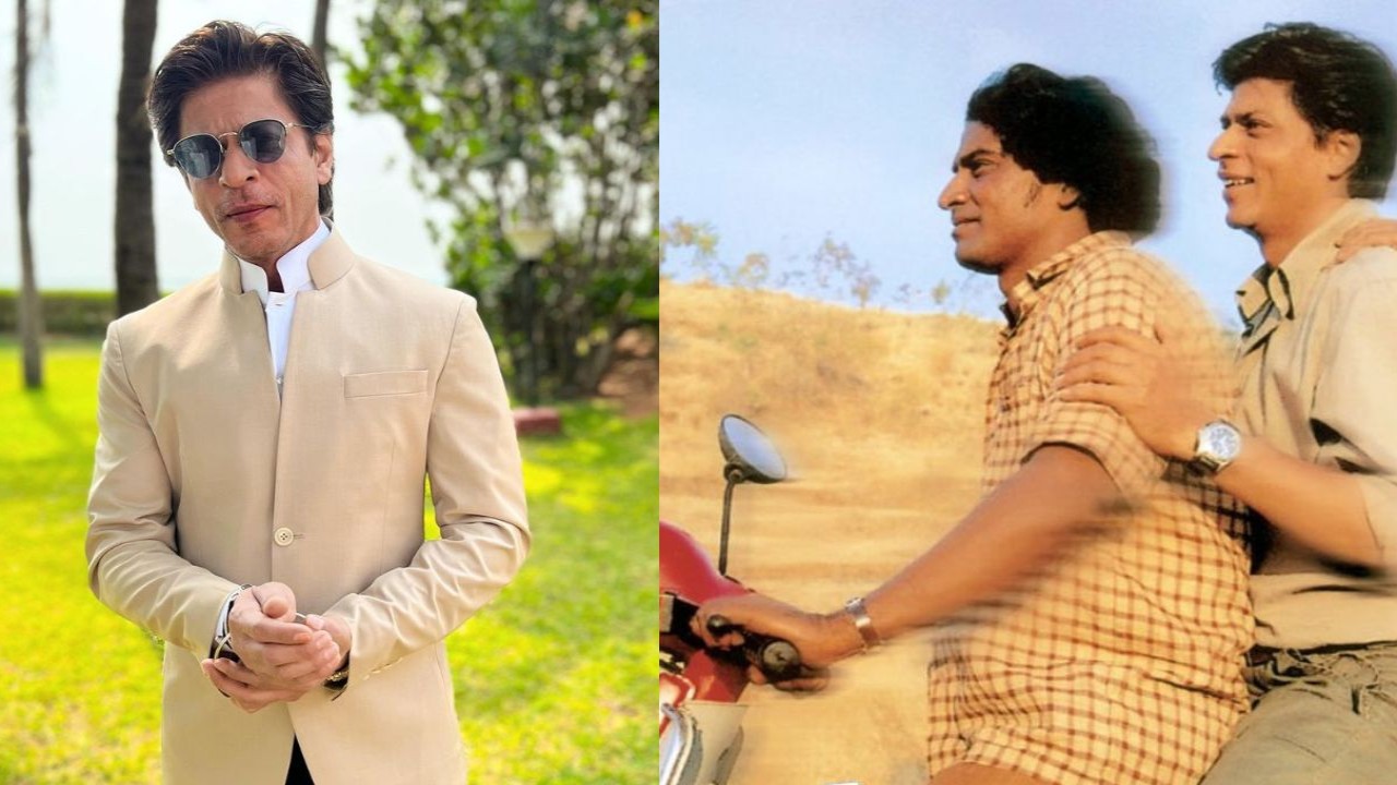 Picture Courtesy: Pooja Dadlani Instagram/IMDb Shah Rukh Khan fell from bike during Swades shoot with co-star Daya Shankar Pandey but what superstar did next proves he's a true gentleman