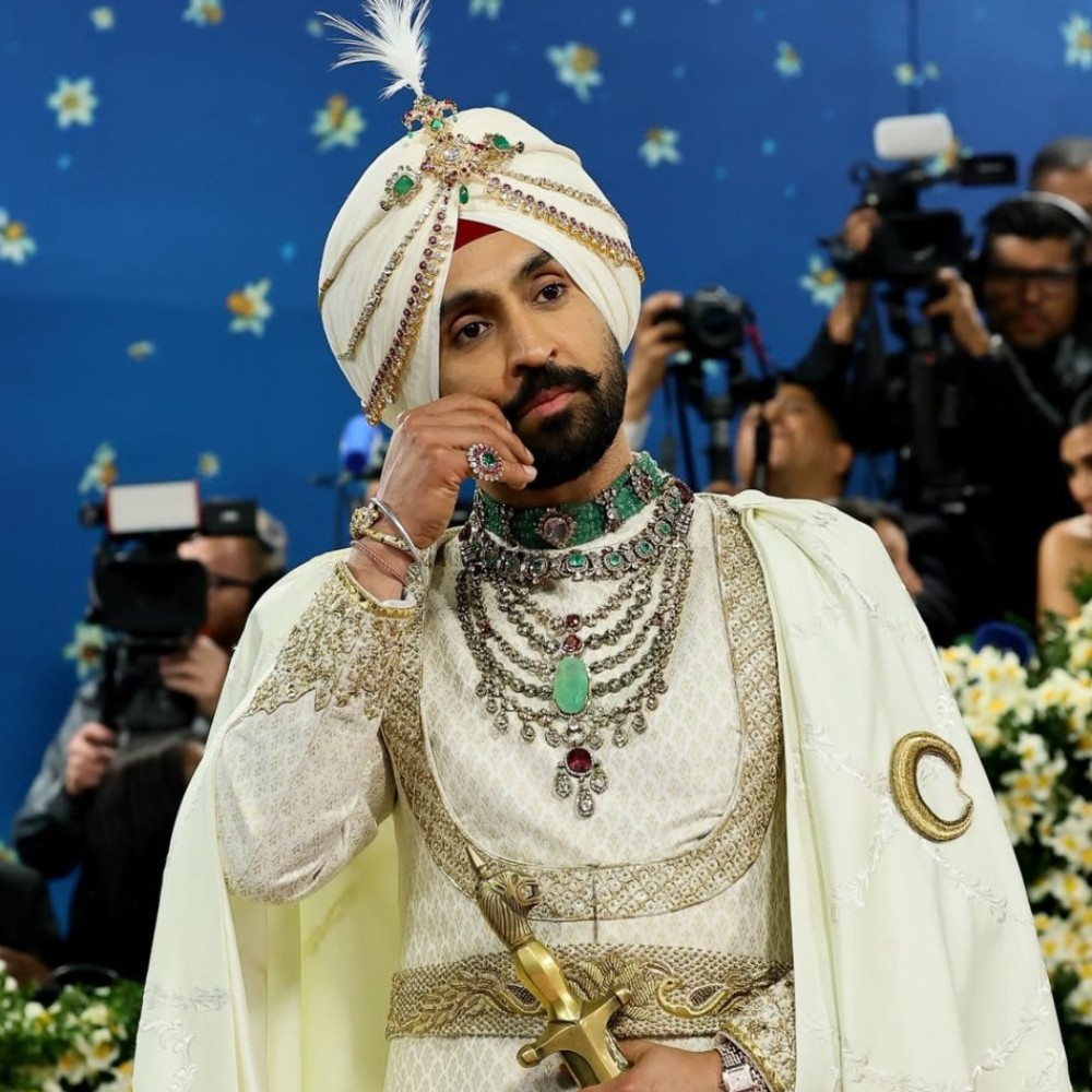 A love letter to Punjab in every stitch: Here's what text on Diljit Dosanjh’s cape at MET Gala 2025 really means