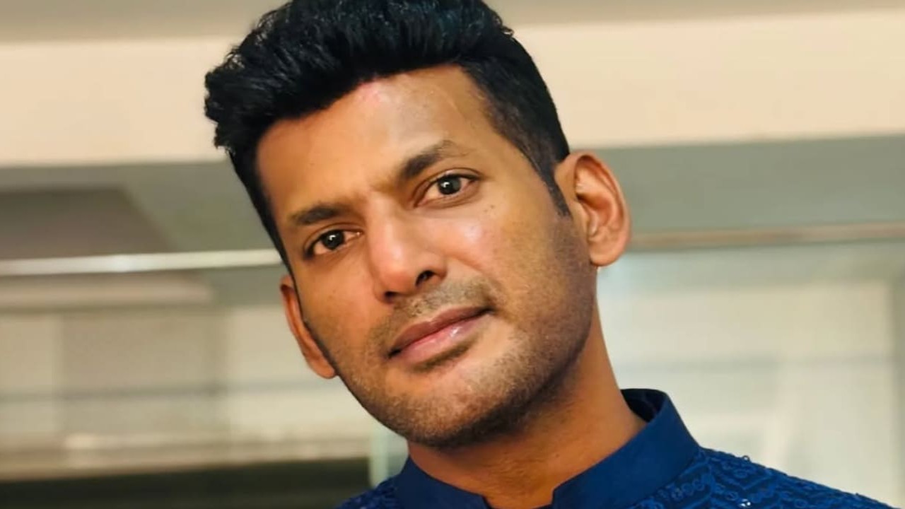 What happened to Tamil actor Vishal who collapsed on stage during a live event in Tamil Nadu? (PC: Vishal Instagram) Vishal Instagram
