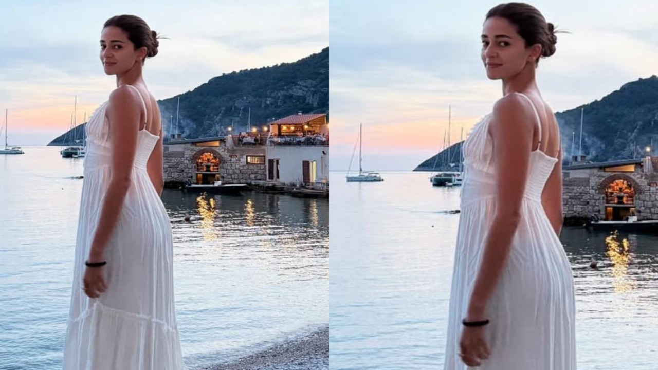 Ananya Panday’s vacation look in white midi dress and no makeup proves she prioritizes comfort above all (PC: Ananya Panday IG) Ananya Panday