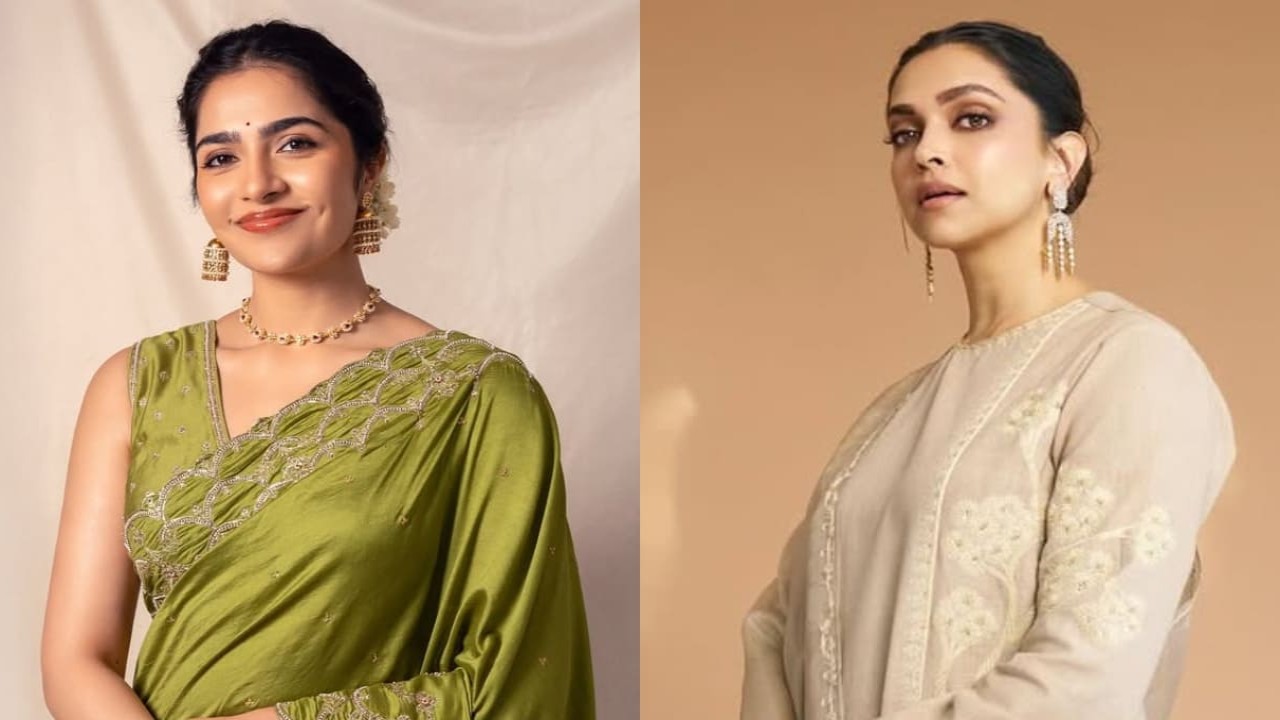 Deepika Padukone out, Rukmini Vasanth in? Meet Sapta Sagaradaache Ello actress who is in talks for Prabhas' Spirit (PC: Rukmini Vasanth/Deepika Padukone Instagram) Rukmini Vasanth/Deepika Padukone Instagram
