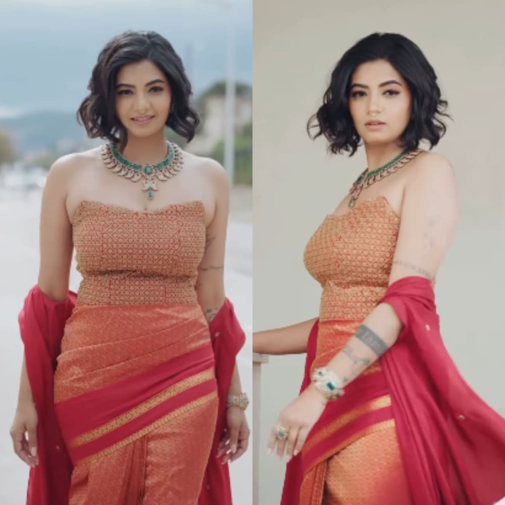 Kannada actress at Cannes Film Festival 2025: Disha Madan wears Kanchivaram saree on red carpet