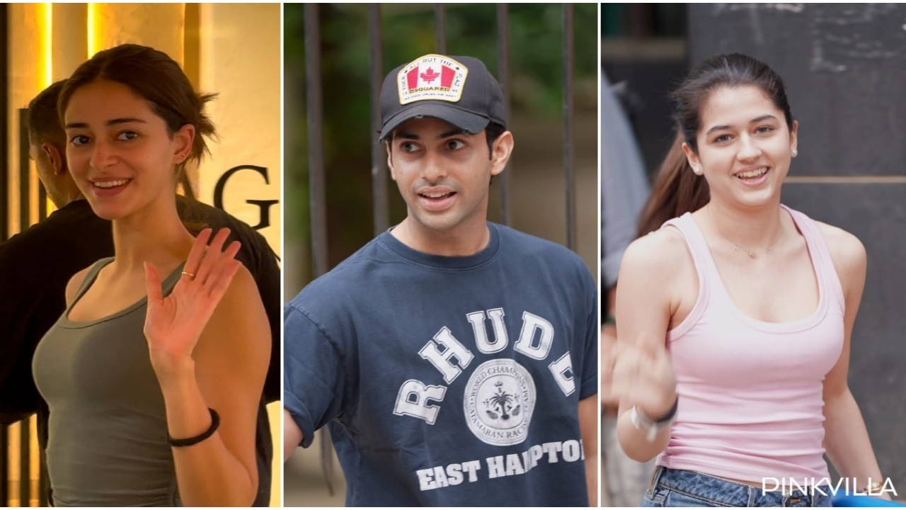PC: Viral Bhayani 4 Celeb PHOTO Spottings: Ananya Panday keeps it casual for day out; Agastya Nanda, Naomika Saran turn heads and more