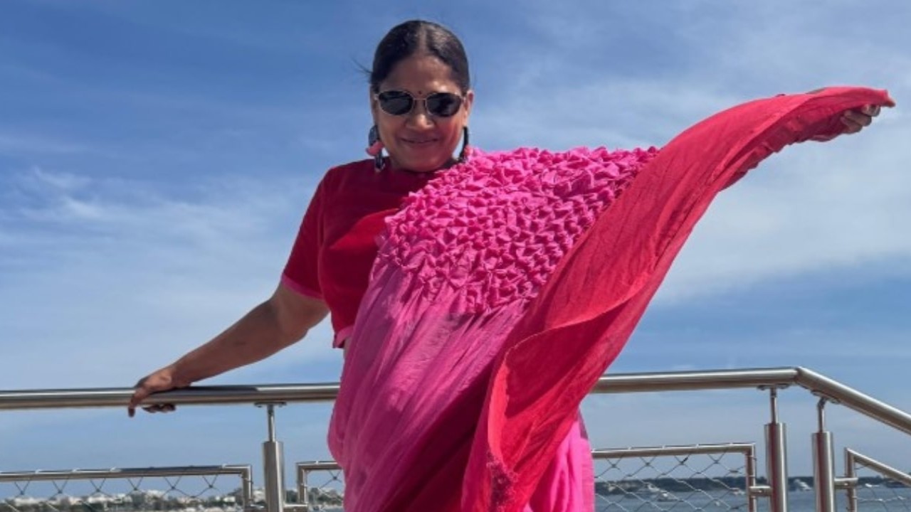 PC: Chhaya Kadam on Instagram Cannes 2025: After All We Imagine as Light, Chhaya Kadam flies to France for her Marathi film; know more