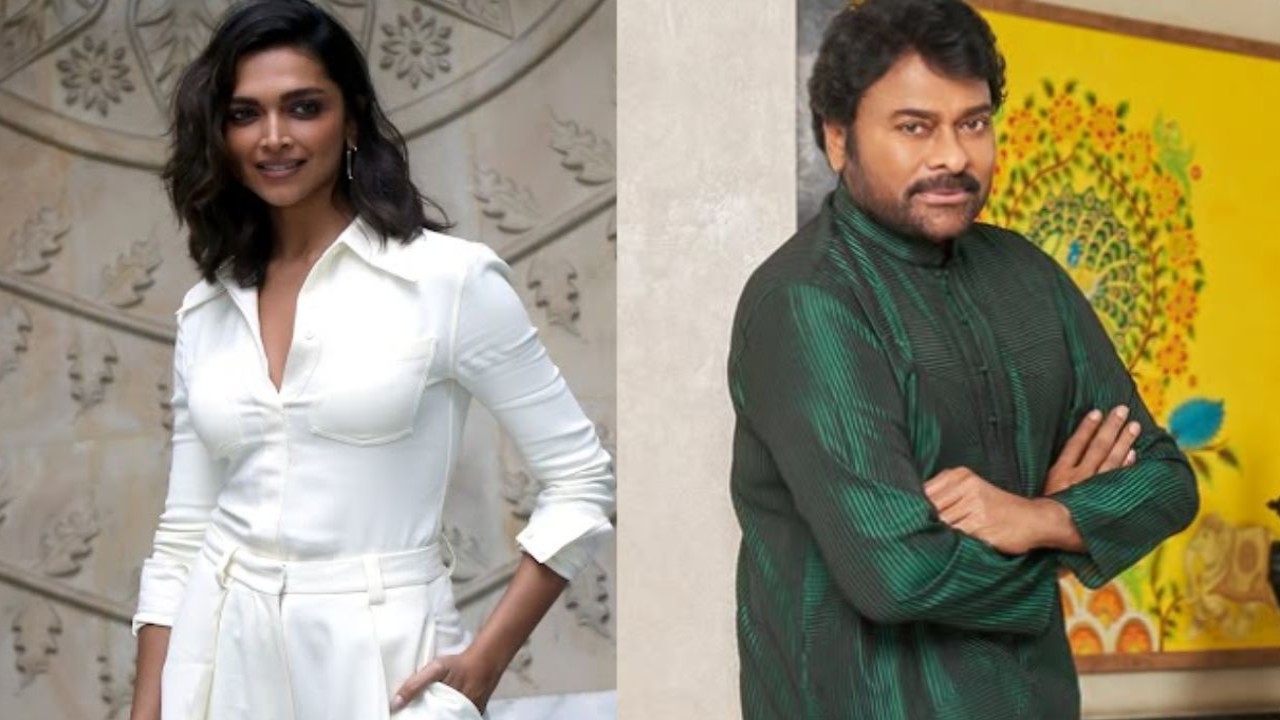Fact Check: Deepika Padukone to feature in Chiranjeevi’s film after Spirit with Prabhas? (PC: Pinkvilla, Chiranjeevi IG) Fact Check: Deepika Padukone to feature in Chiranjeevi’s film after Spirit with Prabhas?