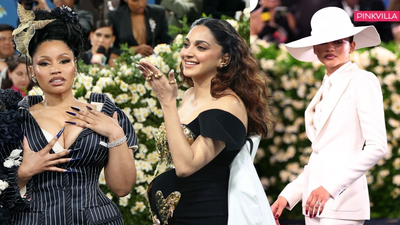 Met Gala 2025: 5 Nail art ideas to steal from Kiara Advani to Zendaya. PC: Getty Images Nicki Minaj, Kiara Advani, Zendaya