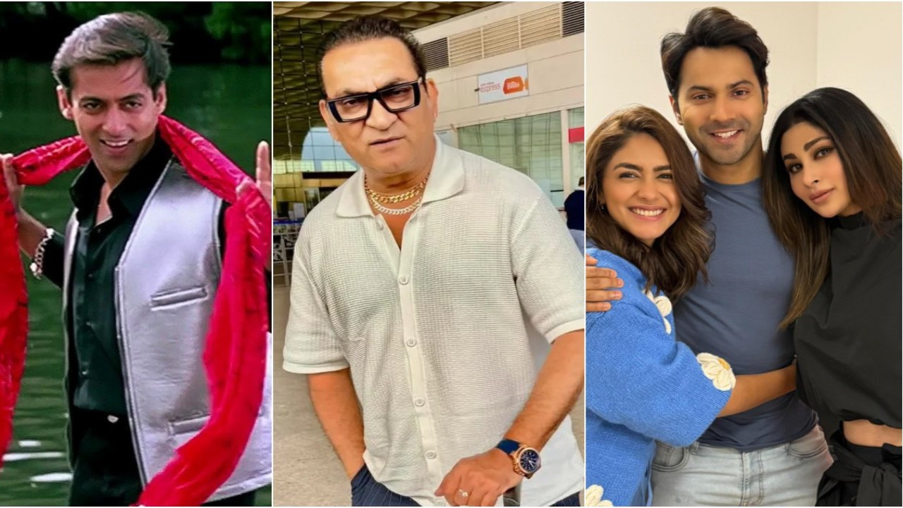 Pic Courtesy: Biwi No. 1 IMDb and Abhijeet Bhattacharya/ Varun Dhawan Instagram Pic Courtesy: Biwi No. 1 IMDb and Abhijeet Bhattacharya/ Varun Dhawan Instagram