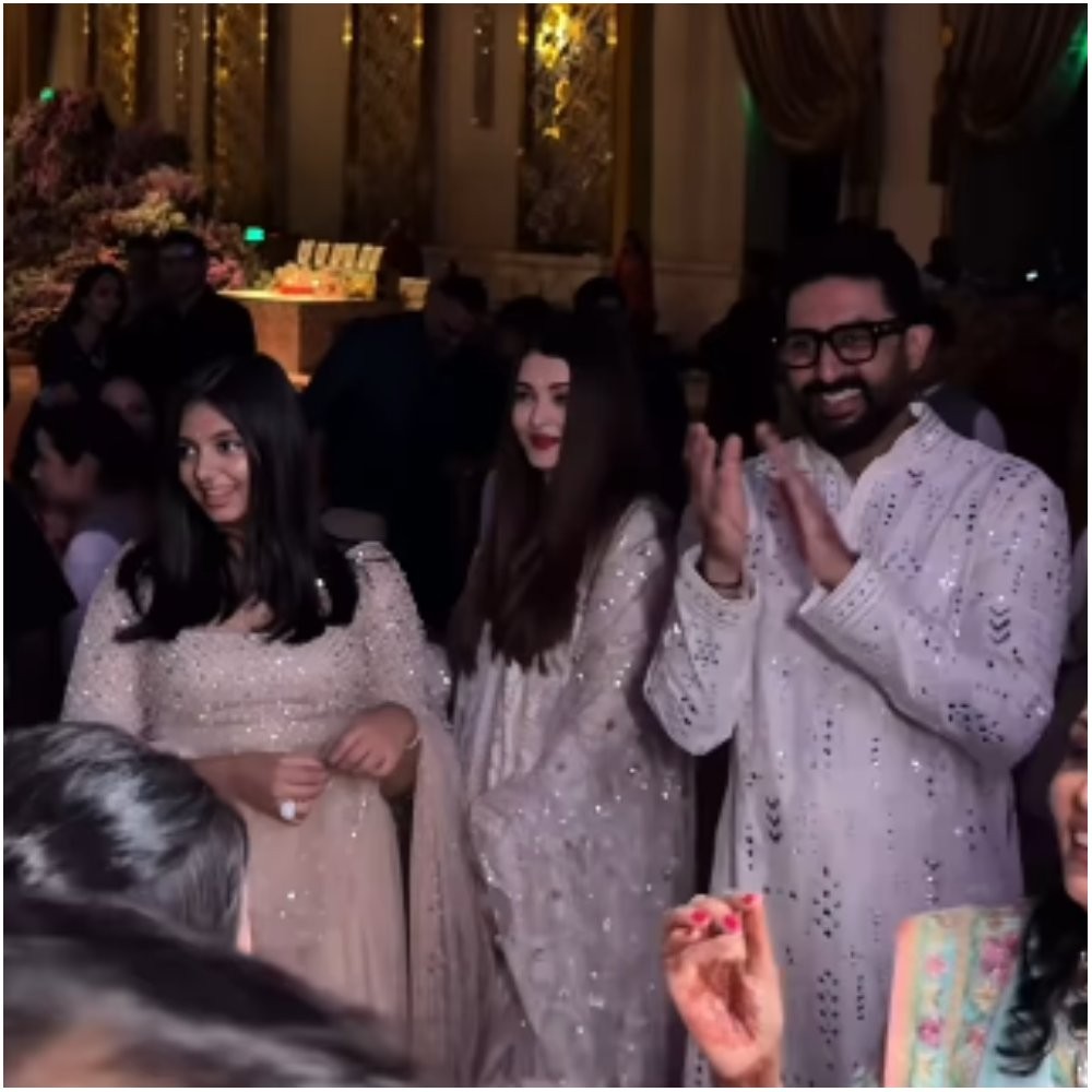 You just can’t take your eyes off Aishwarya Rai, Abhishek Bachchan, Aaradhya vibing to Dus Bahaane song; Housefull 5 actor flaunts his drumming skills