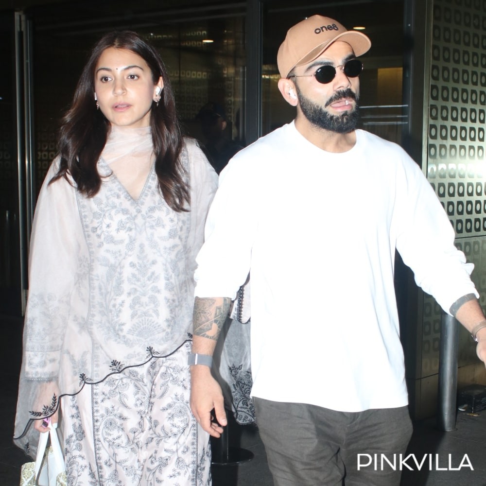 5 Celeb PHOTO Spottings: Anushka Sharma slays in traditional attire with Virat Kohli, Ajay Devgn rocks rugged look and more