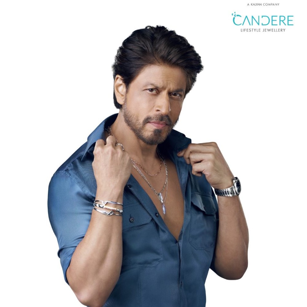 Shah Rukh Khan shines as the face of Candere; a dazzling new jewellery brand from the House of Kalyan Jewellers