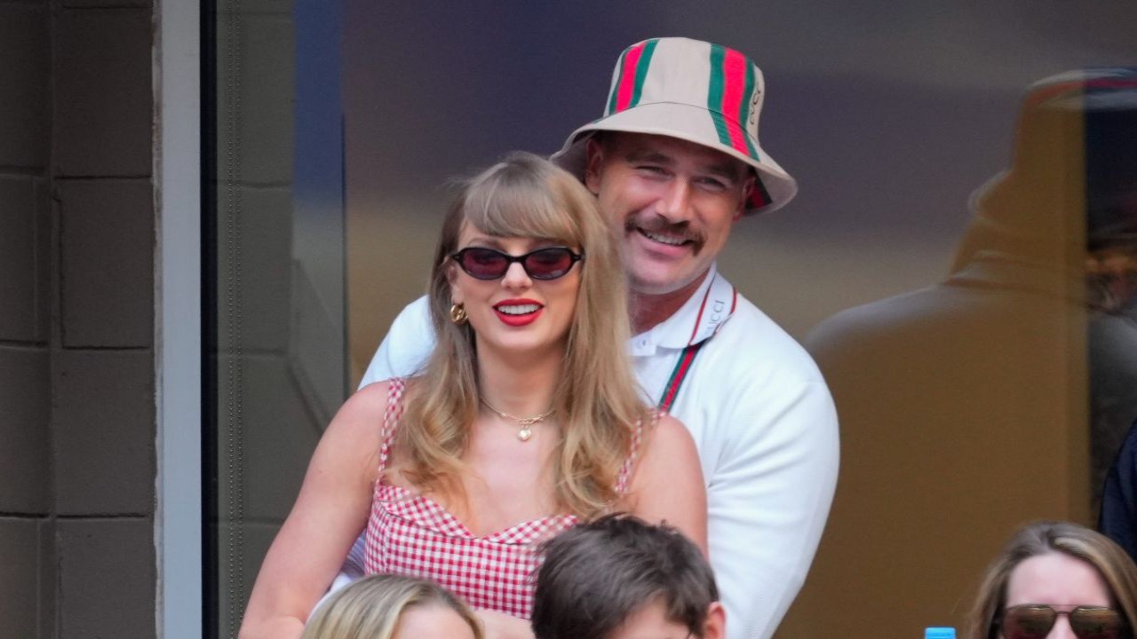 Taylor Swift and Travis Kelce (via Getty Images) (Image Courtesy: Getty Images)