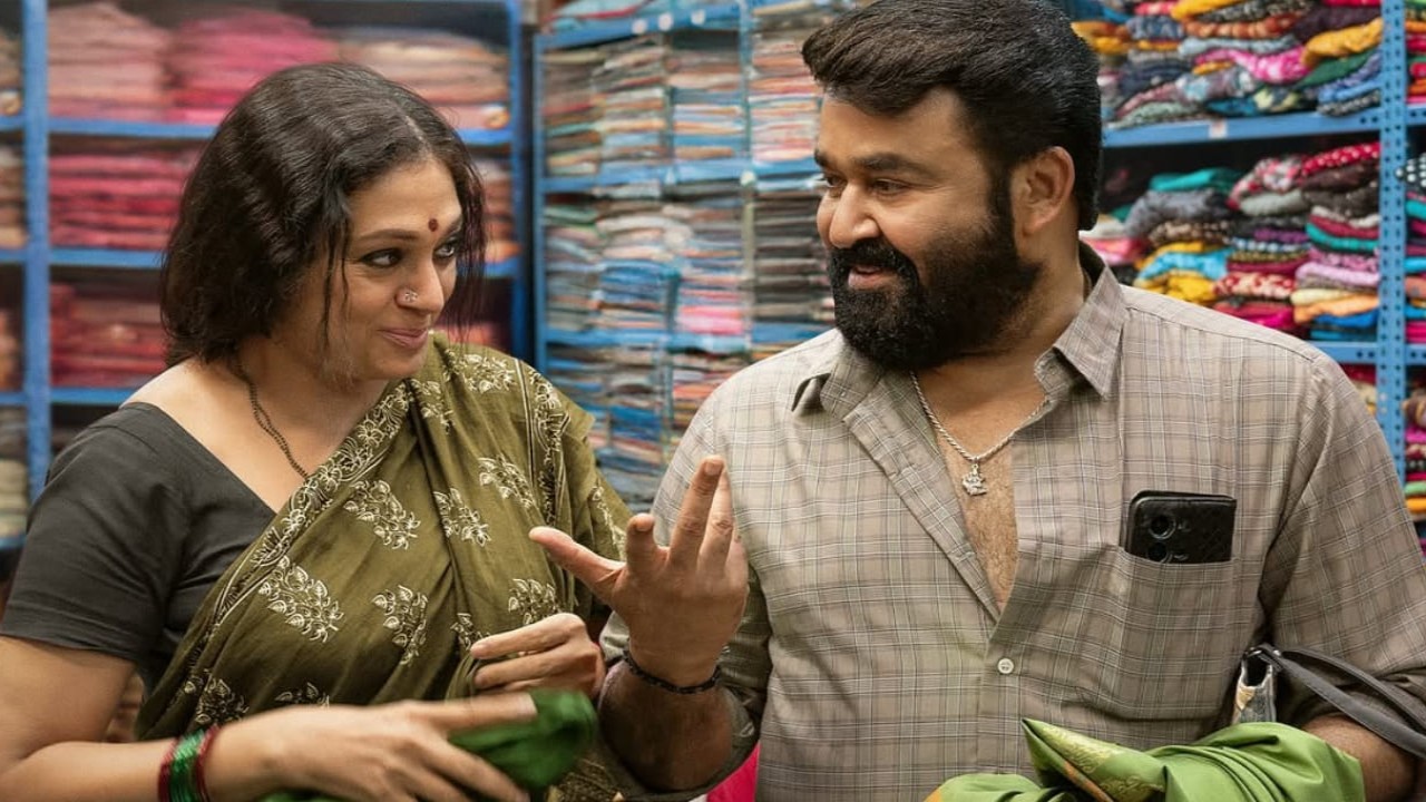 Tourist bus gets caught playing pirated version of Mohanlal and Shobana's Thudarum; producer M Renjith to take strict action (PC: Mohanlal Instagram) Mohanlal Instagram
