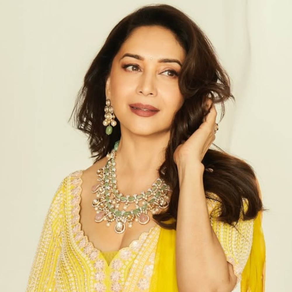 Madhuri Dixit swears by this 3-ingredient DIY hair mask for smooth, shiny hair