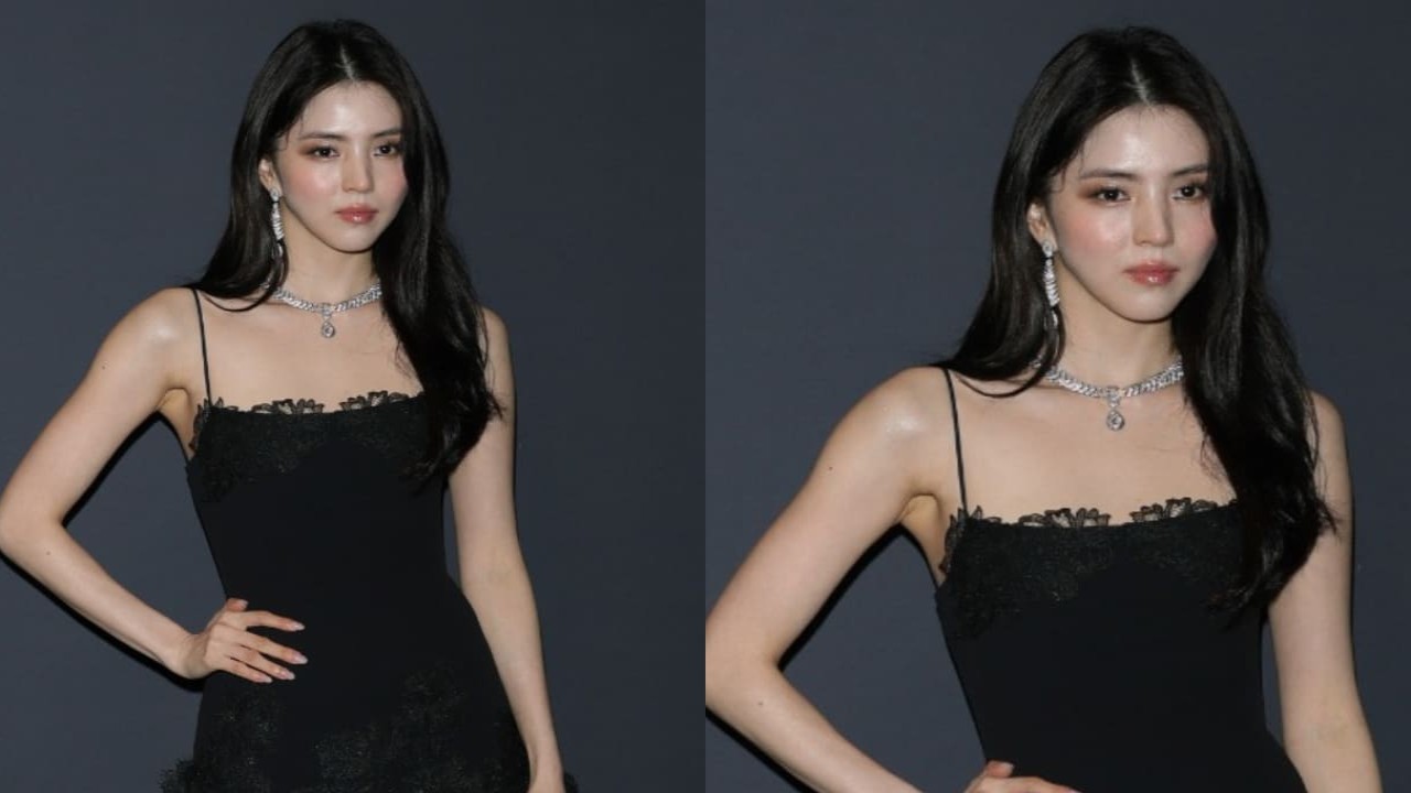 Cannes Film Festival 2025: Korean actress Han So Hee stuns in lace-detailed black mini dress, proving she doesn’t do basic (PC: Getty Images) Han So Hee