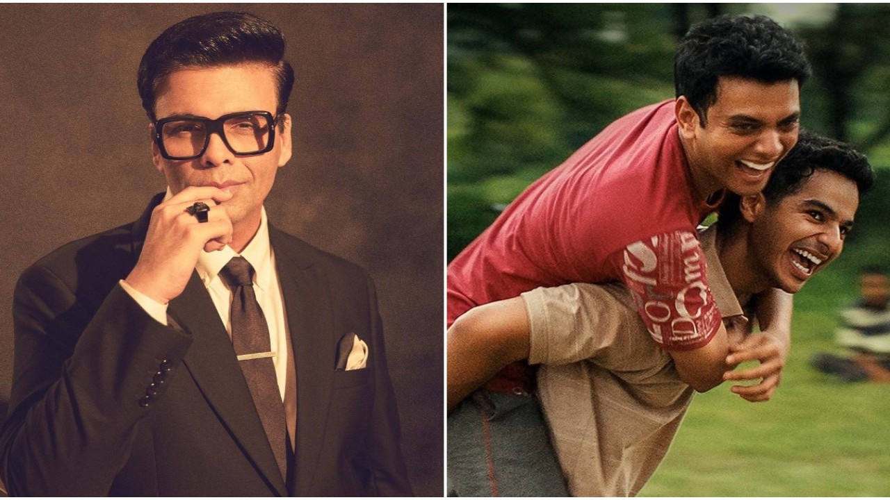 Karan Johar slams cinema intellectuals for praising AWIAL but ignoring Homebound (Pic Courtesy: Sheldon Santos, Karan Johar Instagram) Karan Johar slams cinema intellectuals for praising AWIAL but ignoring Cannes selection Homebound: ‘One Nadaaniyan and you will…’