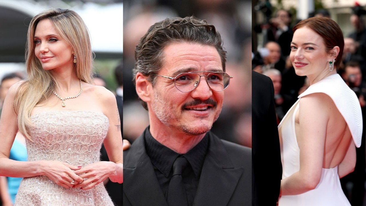 Angelina Jolie, Pedro Pascal and Emma Stone at Cannes Film Festival 2025 (Getty Images) Angelina Jolie, Pedro Pascal and Emma Stone at Cannes Film Festival 2025 (Getty Images)