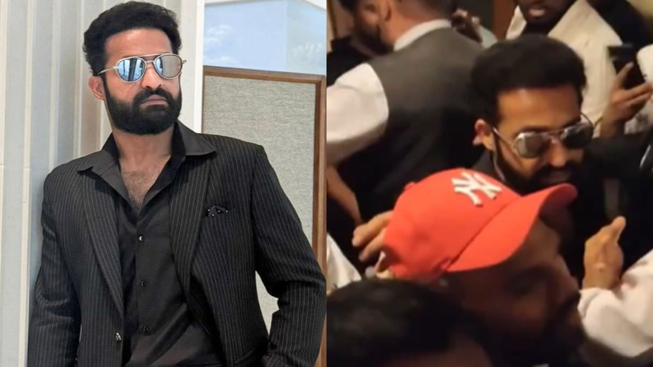 Watch: Jr NTR lashes out at fans after they mob him for photos at RRR live concert in London (PC: Vamsi Kaka/Whynot Cinemas X) Vamsi Kaka/Whynot Cinemas X