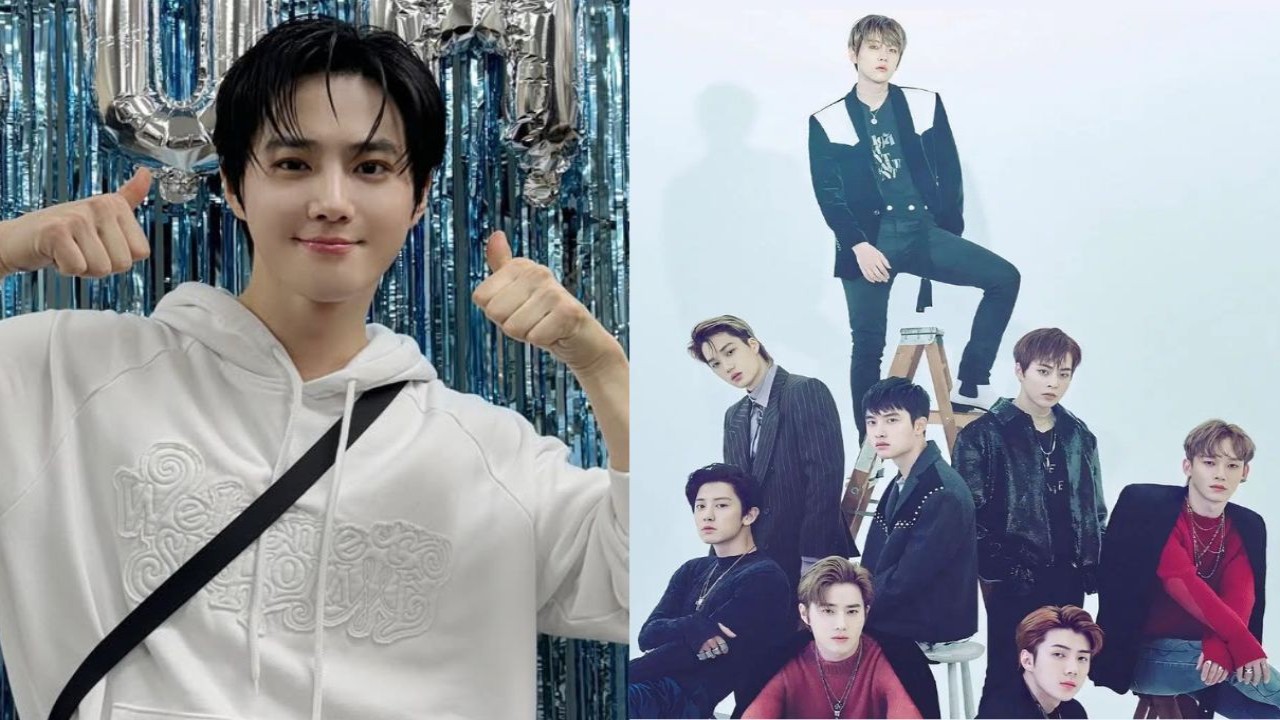 Suho, EXO memebers: courtesy of Suho's Instagram, EXO's Instagram Suho, EXO memebers: courtesy of Suho's Instagram, EXO's Instagram