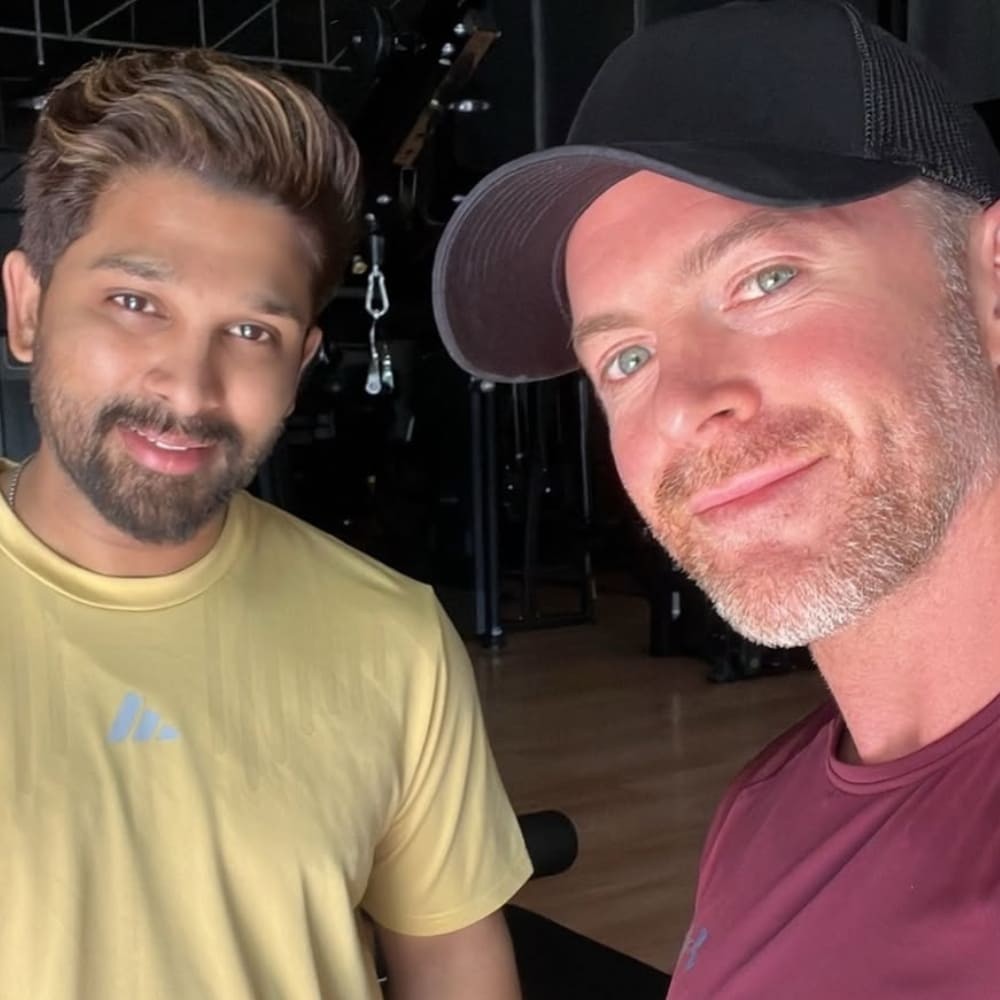 Meet Allu Arjun’s new coach for AA22, Lloyd Steven who has previously worked with Jr NTR, Mahesh Babu, and Ranveer Singh