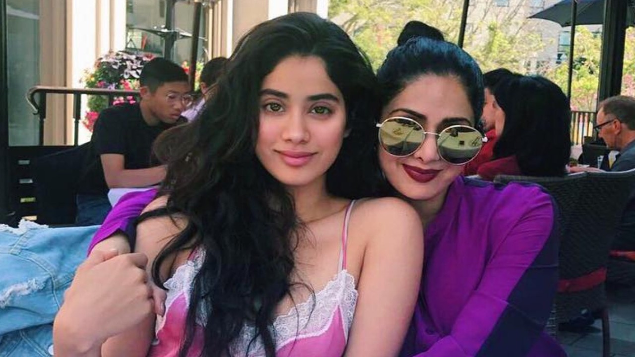 Picture Credit: Sridevi Instagram Janhvi Kapoor misses mom Sridevi on Mother's Day; joins fan in celebrating one of her memorable songs