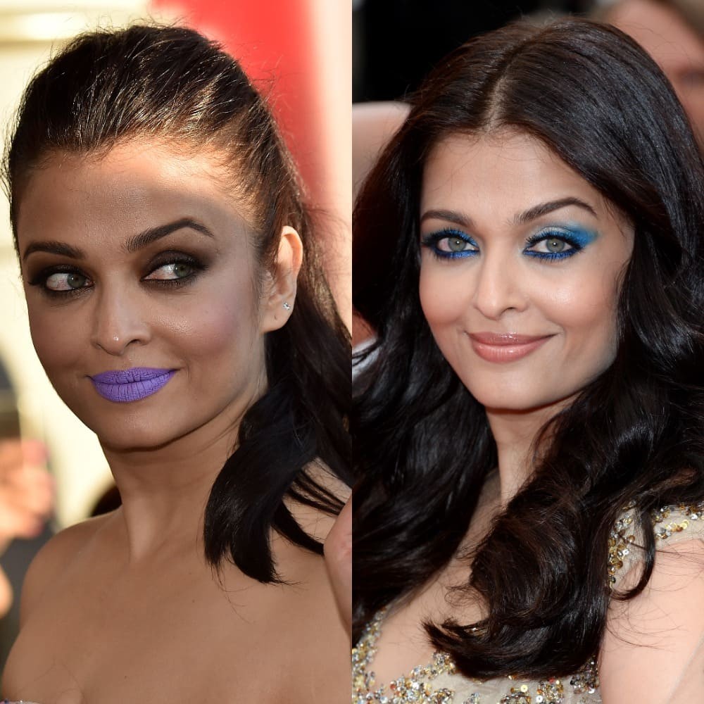 Aishwarya Rai Bachchan’s 4 boldest make-up looks from Cannes red carpet; purple lipstick tops the list