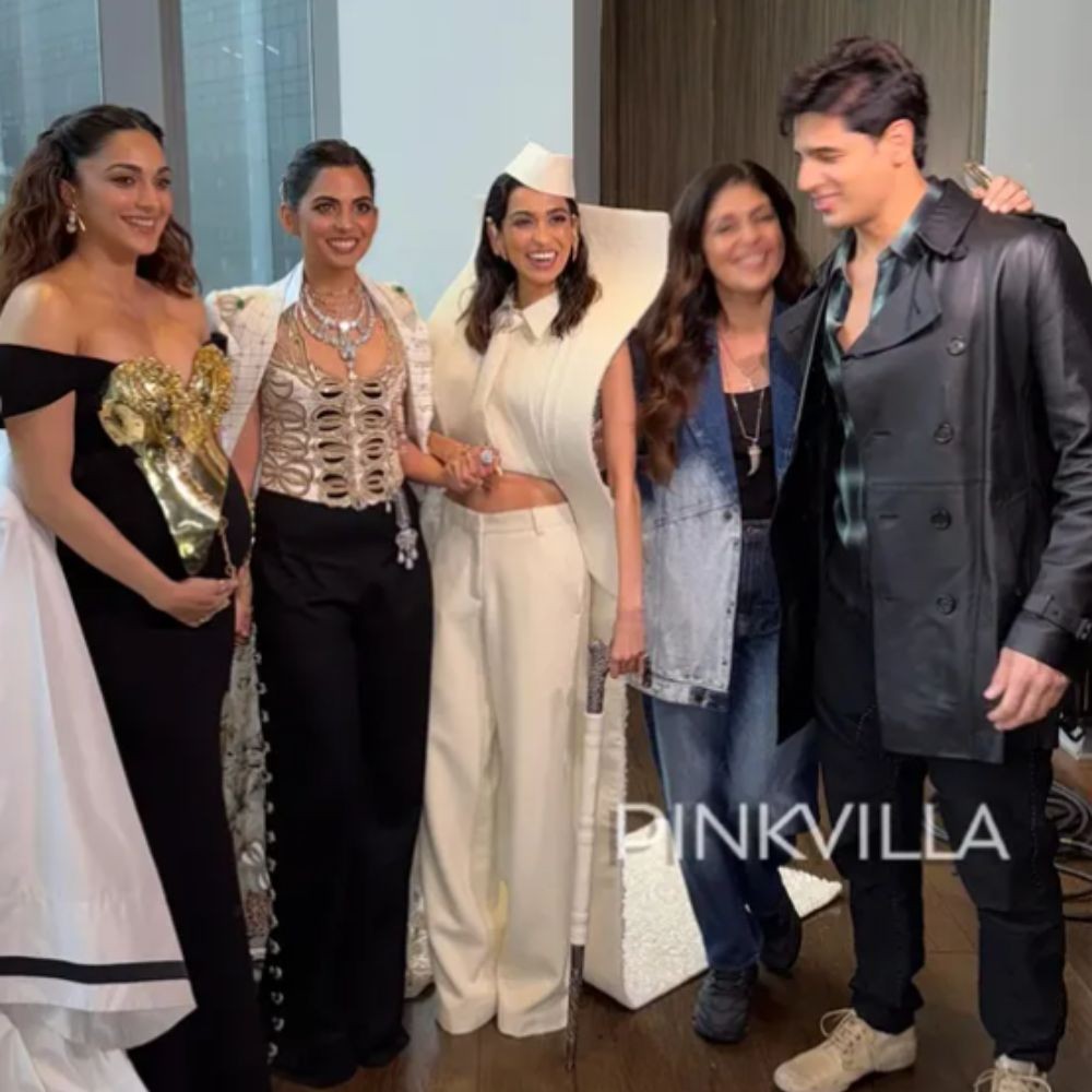 MET Gala 2025 EXCLUSIVE: Pregnant Kiara Advani can’t stop looking at hubby Sidharth Malhotra in BTS pics as they pose with Isha Ambani, Anaita Shroff