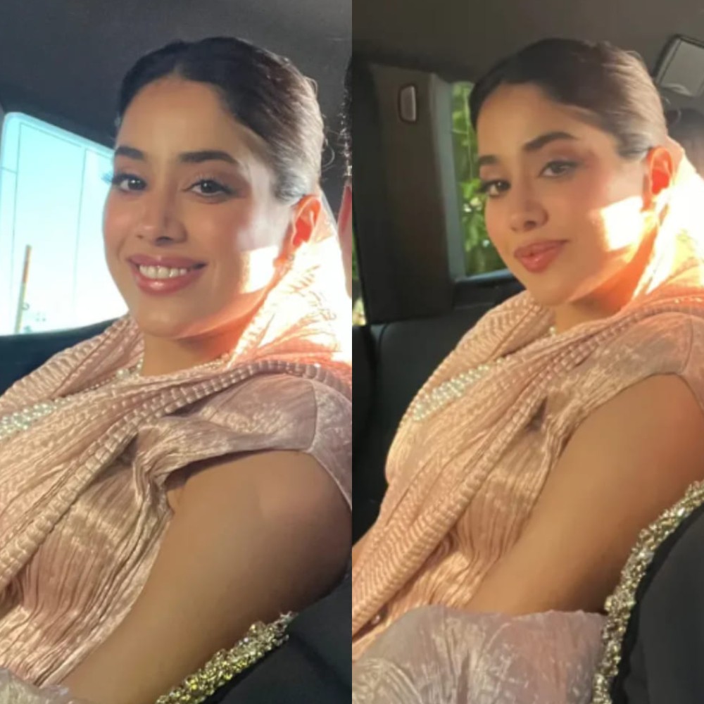 Cannes Film Festival 2025: Janhvi Kapoor wears sculpted Tarun Tahiliani’s signature drape with grandmamma pearls