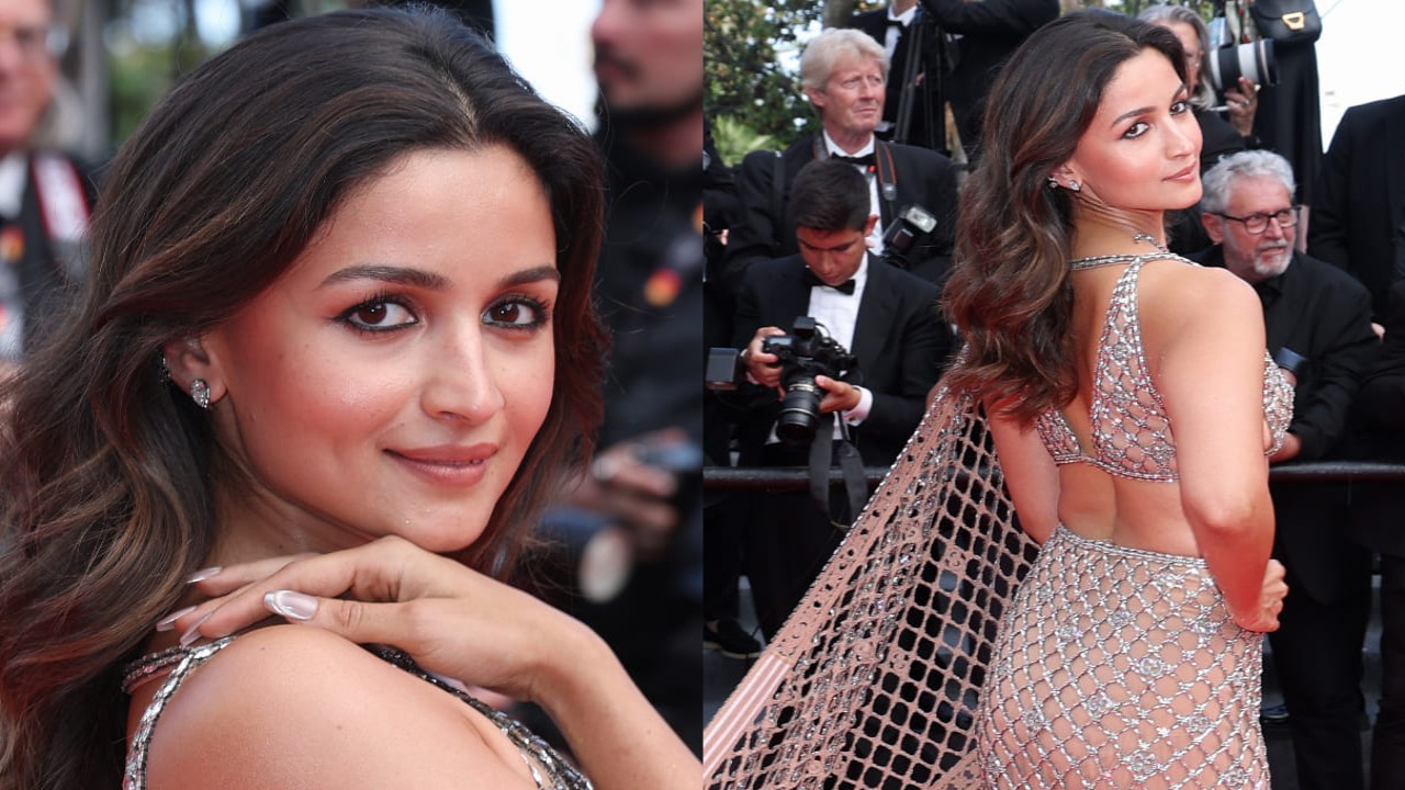 PC: Getty Images Alia Bhatt Gucci saree look at Cannes Film Festival 2025
